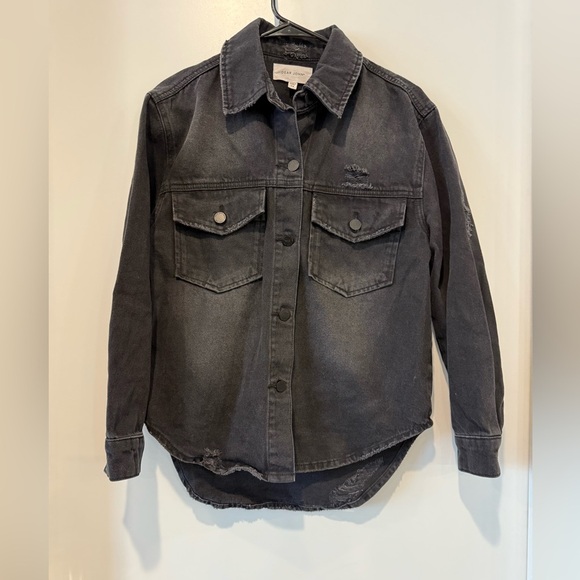 Dear John Jackets & Blazers - Women’s Black Jean Jacket